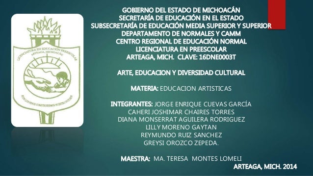 arte educacion y diversidad cultural chalmers
